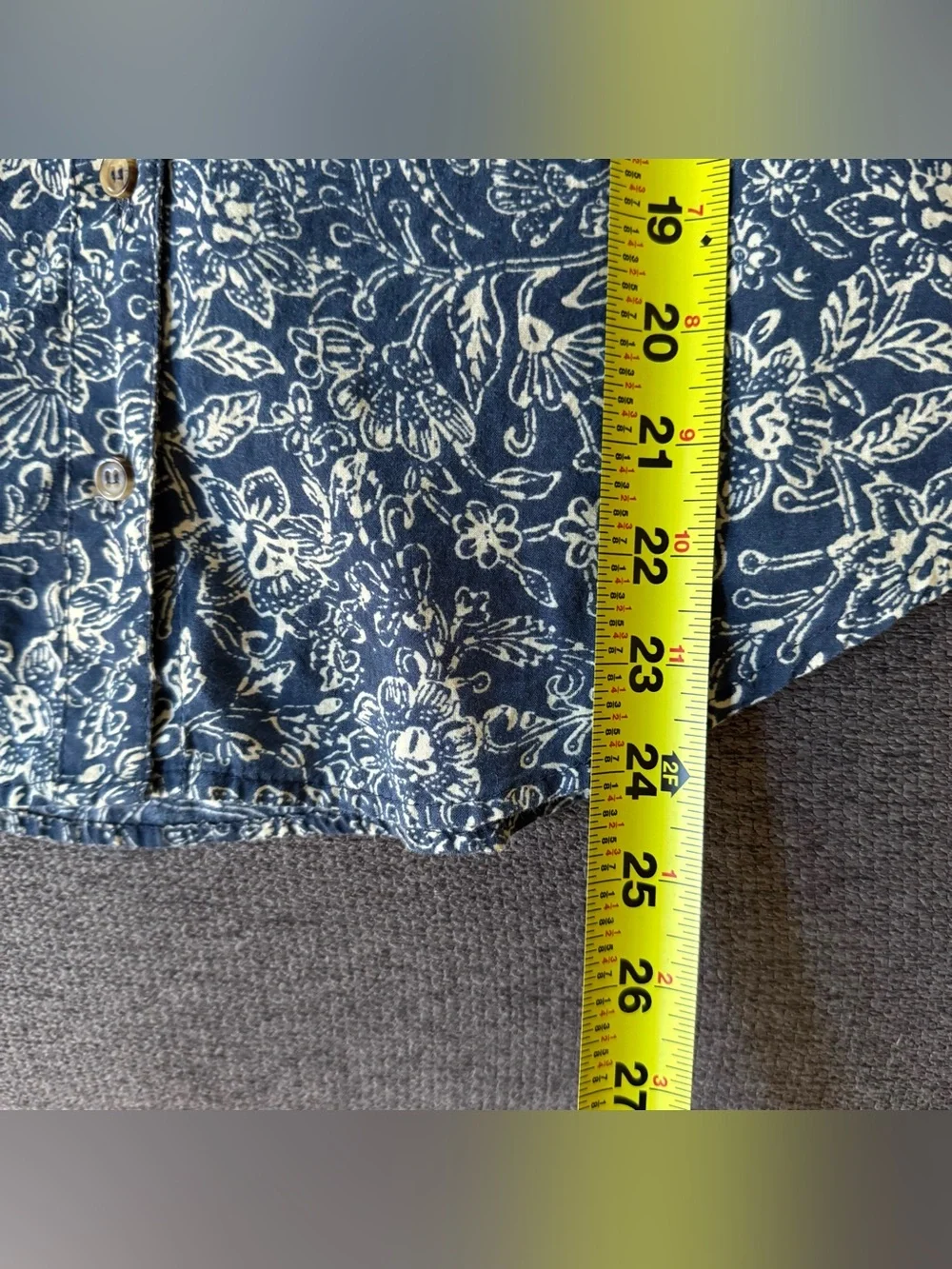 Anthropologie Maeve Petrin Floral Shirt Button Up Bohemian Preppy Cottagecore 8 - Picture 6 of 11